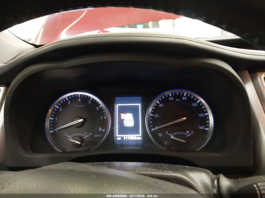 2017 Toyota Highlander Se VIN: 5TDJZRFH4HS399371 Lot: 43960068