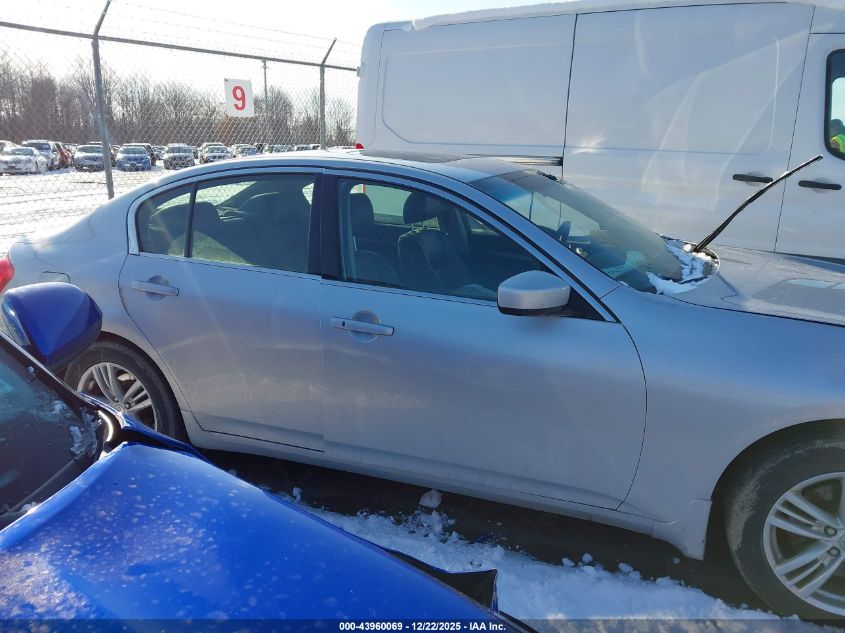 2011 Infiniti G37X VIN: JN1CV6AR1BM401764 Lot: 43960069