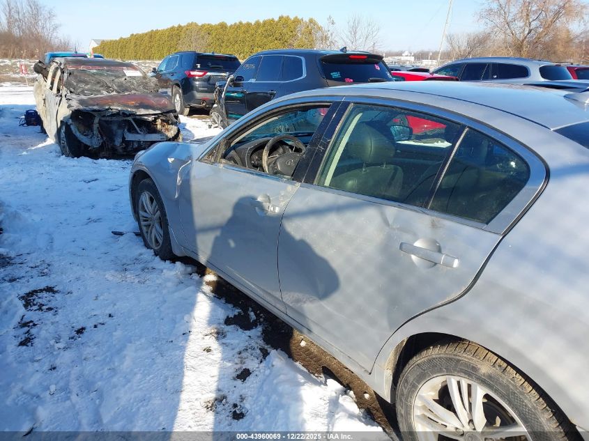 2011 Infiniti G37X VIN: JN1CV6AR1BM401764 Lot: 43960069