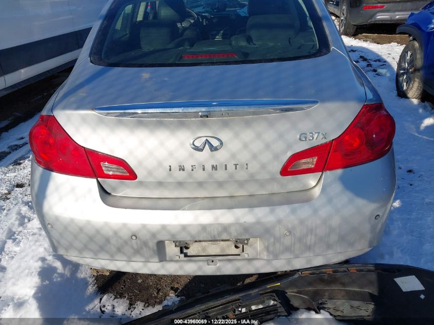 2011 Infiniti G37X VIN: JN1CV6AR1BM401764 Lot: 43960069