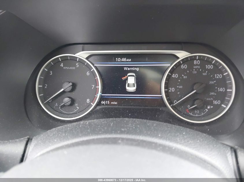 2025 Nissan Sentra Sv VIN: 3N1AB8CV5SY246526 Lot: 43960073