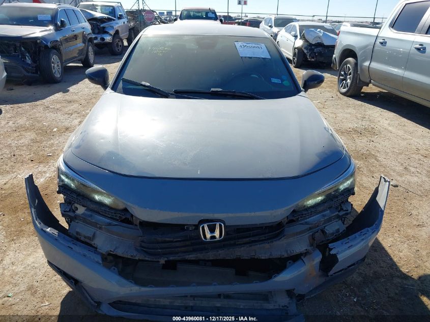 2024 Honda Civic Sport VIN: 2HGFE2F50RH539299 Lot: 43960081