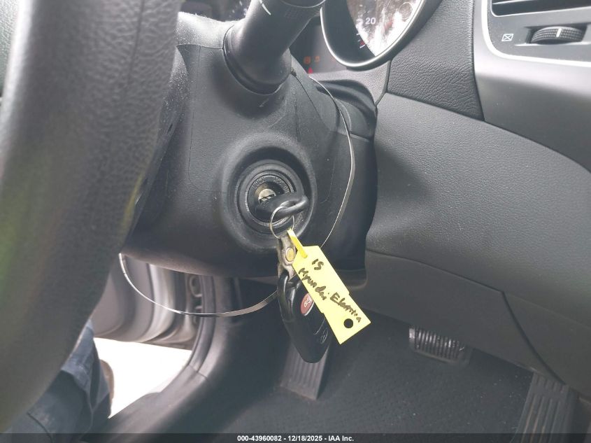 2015 Hyundai Elantra Se VIN: 5NPDH4AE1FH599837 Lot: 43960082