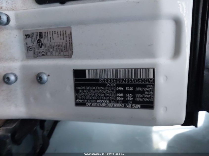 2006 Dodge Sprinter Van 3500 Shc VIN: WD0PD544765968368 Lot: 43960088