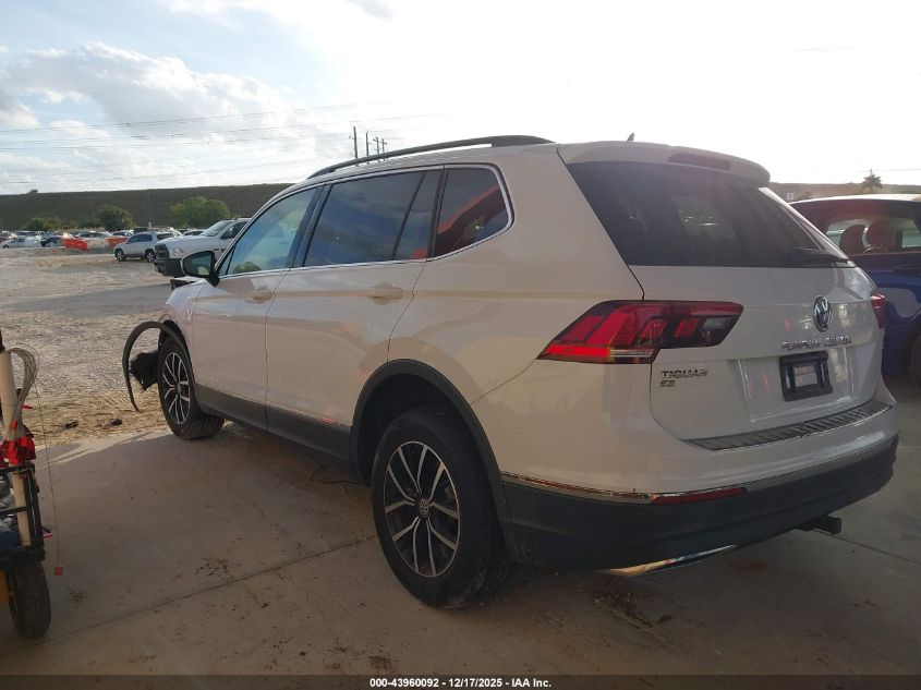 2021 Volkswagen Tiguan 2.0T Se/2.0T Se R-Line Black/2.0T Sel VIN: 3VV2B7AX9MM159112 Lot: 43960092