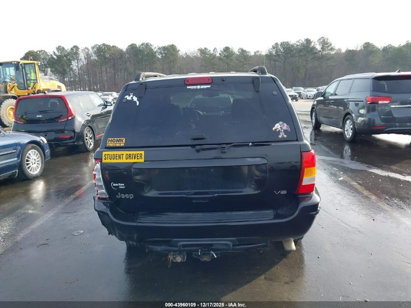 2004 Jeep Grand Cherokee Limited VIN: 1J4GX58N64C242720 Lot: 43960109