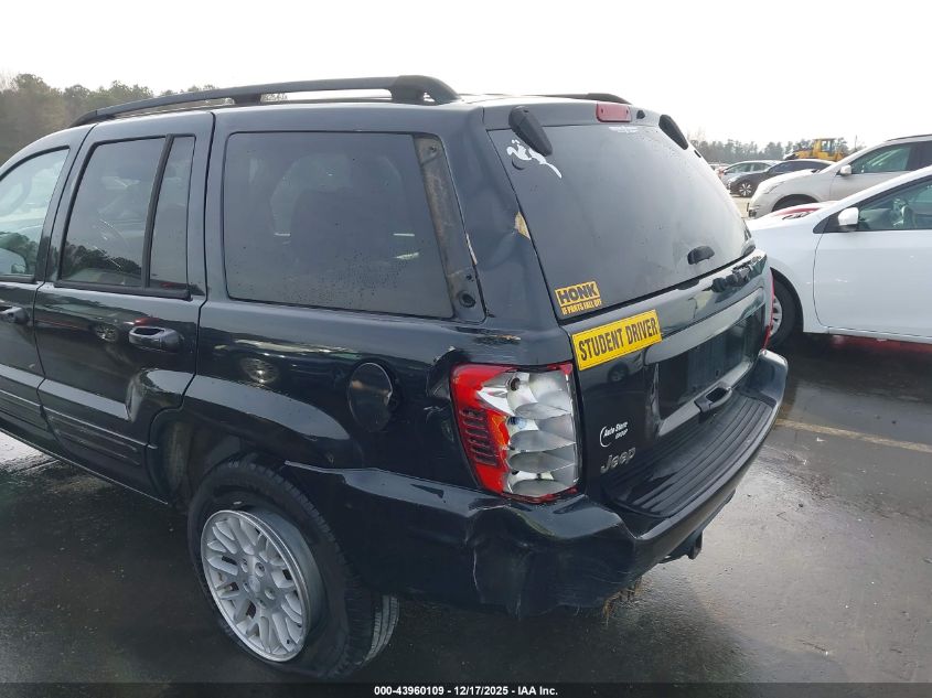 2004 Jeep Grand Cherokee Limited VIN: 1J4GX58N64C242720 Lot: 43960109