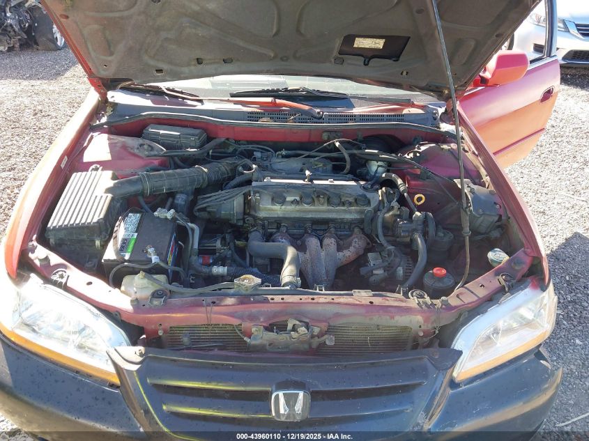 2002 Honda Accord 2.3 Se VIN: 1HGCG56772A121455 Lot: 43960110