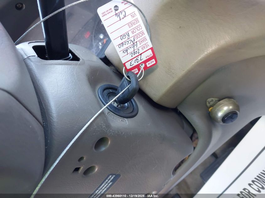 2002 Honda Accord 2.3 Se VIN: 1HGCG56772A121455 Lot: 43960110