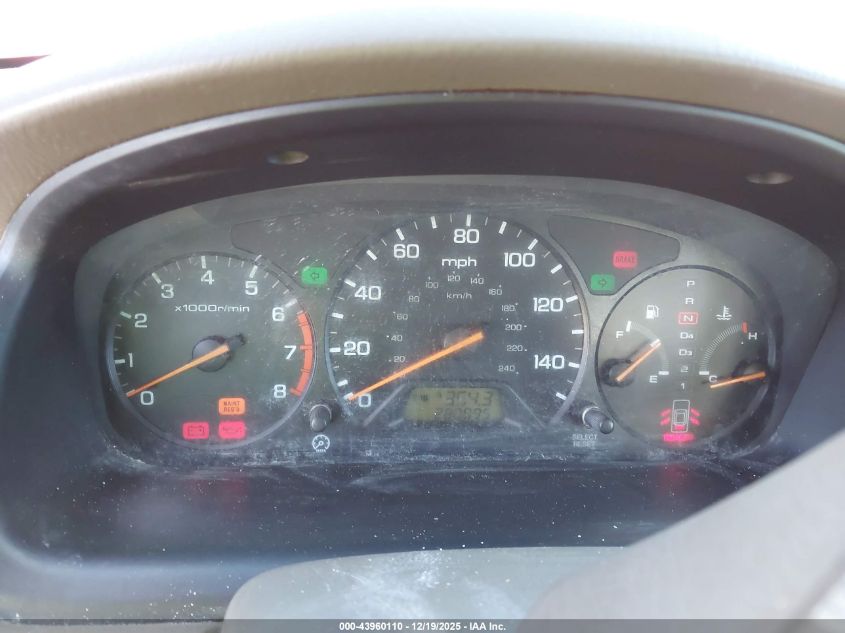 2002 Honda Accord 2.3 Se VIN: 1HGCG56772A121455 Lot: 43960110