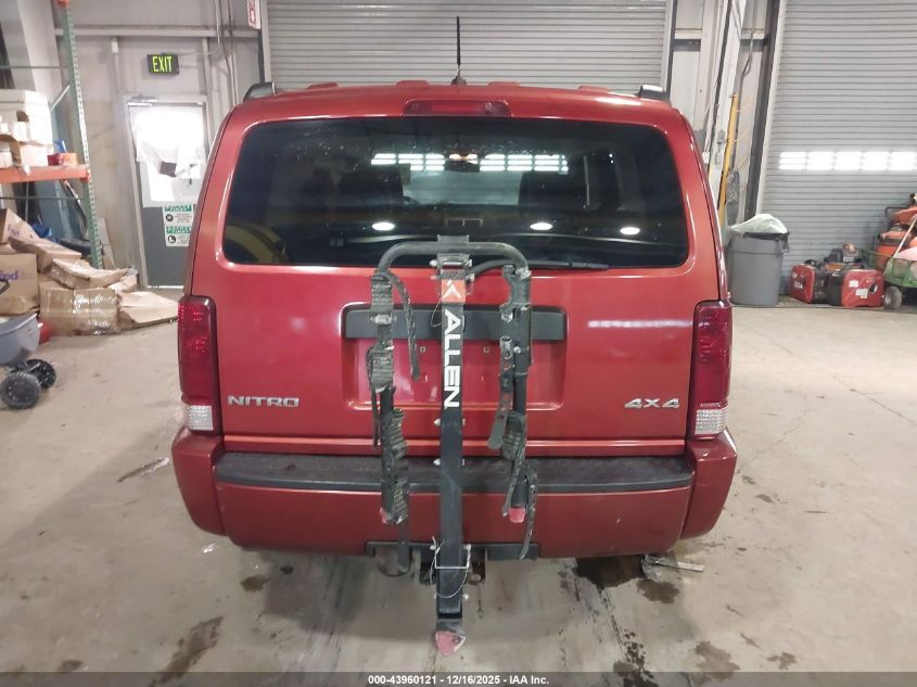 2008 Dodge Nitro Sxt VIN: 1D8GU28K98W266566 Lot: 43960121