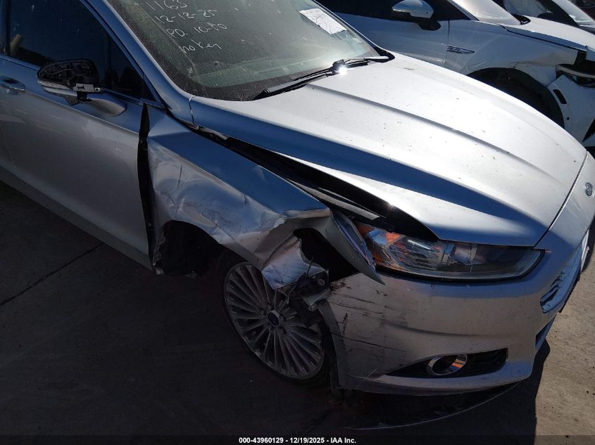 2014 Ford Fusion Titanium VIN: 3FA6P0K91ER271163 Lot: 43960129