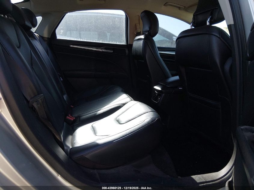 2014 Ford Fusion Titanium VIN: 3FA6P0K91ER271163 Lot: 43960129