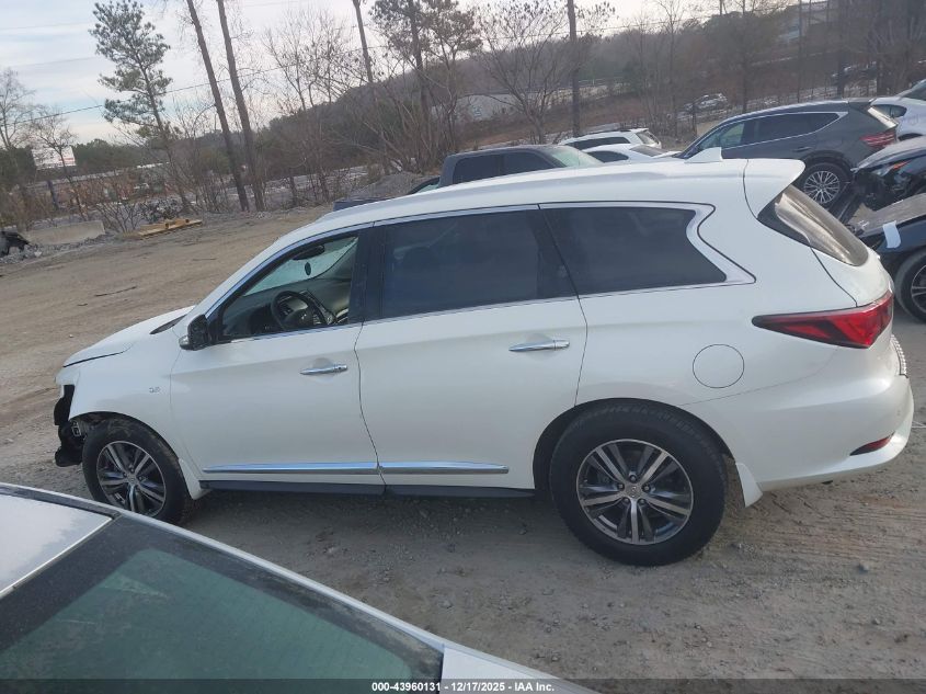 2020 Infiniti Qx60 Luxe VIN: 5N1DL0MNXLC541022 Lot: 43960131