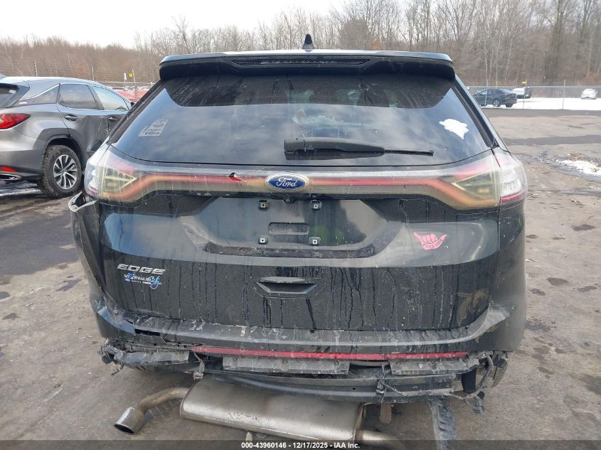 2017 Ford Edge Titanium VIN: 2FMPK4K92HBC03540 Lot: 43960146