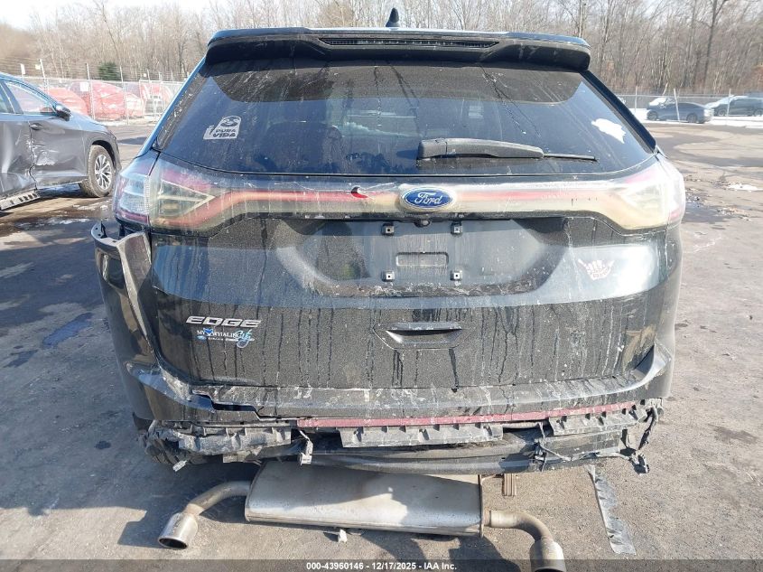 2017 Ford Edge Titanium VIN: 2FMPK4K92HBC03540 Lot: 43960146