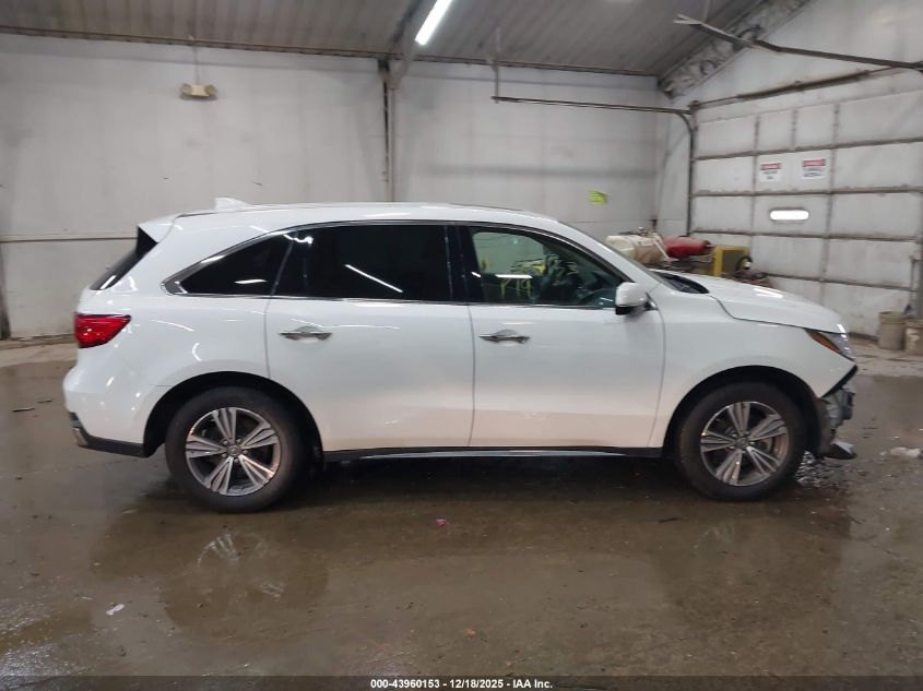2019 Acura Mdx Standard VIN: 5J8YD4H34KL015939 Lot: 43960153