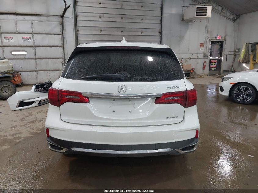 2019 Acura Mdx Standard VIN: 5J8YD4H34KL015939 Lot: 43960153