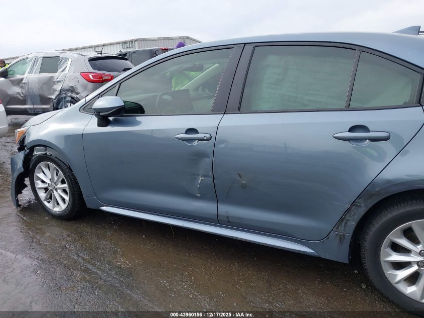 2022 Toyota Corolla Le VIN: JTDVPMAE6N3011268 Lot: 43960156