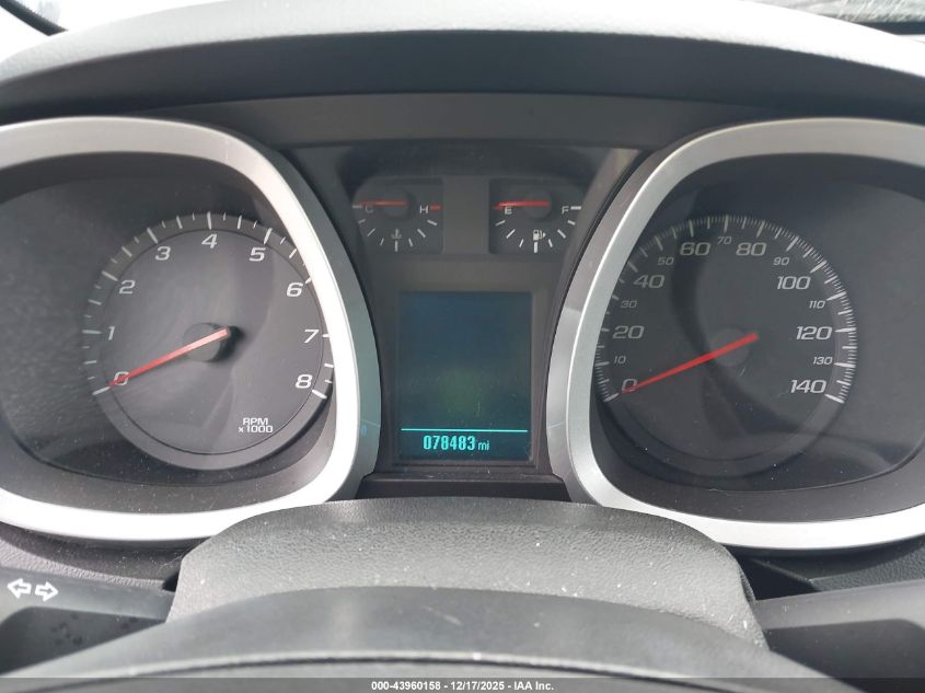 2013 Chevrolet Equinox Ltz VIN: 2GNFLGEK8D6266391 Lot: 43960158