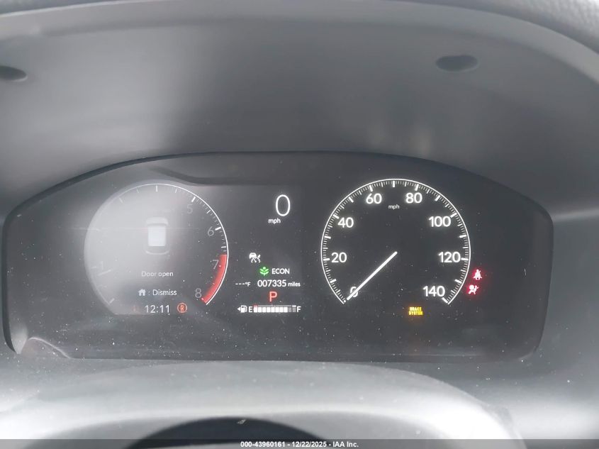 2025 Honda Hr-V 2Wd Ex-L VIN: 3CZRZ1H74SM755733 Lot: 43960161