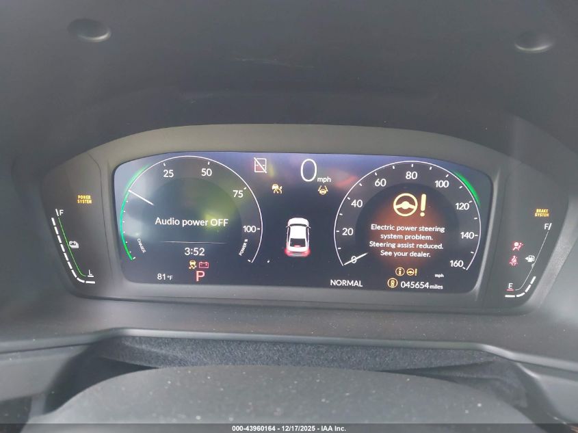 2023 Honda Accord Hybrid Ex-L VIN: 1HGCY2F67PA068024 Lot: 43960164