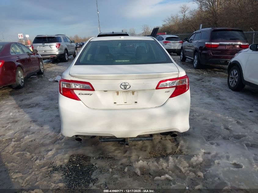 2012 Toyota Camry Se V6 VIN: 4T1BK1FK4CU518672 Lot: 43960171