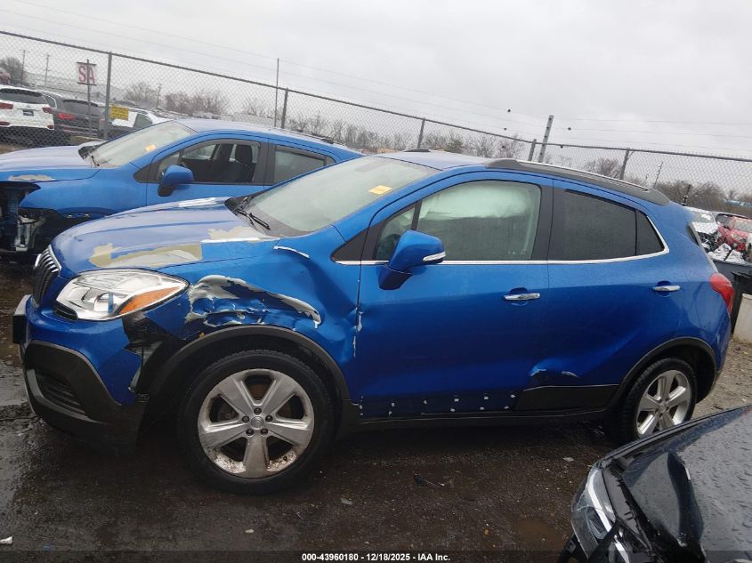 2016 Buick Encore VIN: KL4CJASB2GB562036 Lot: 43960180