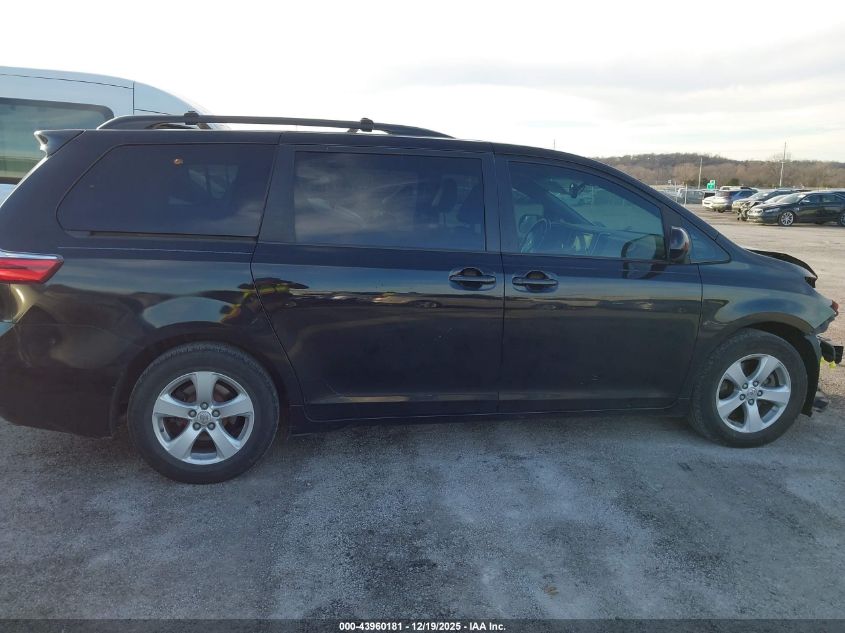 2015 Toyota Sienna Le 8 Passenger VIN: 5TDKK3DC5FS574320 Lot: 43960181