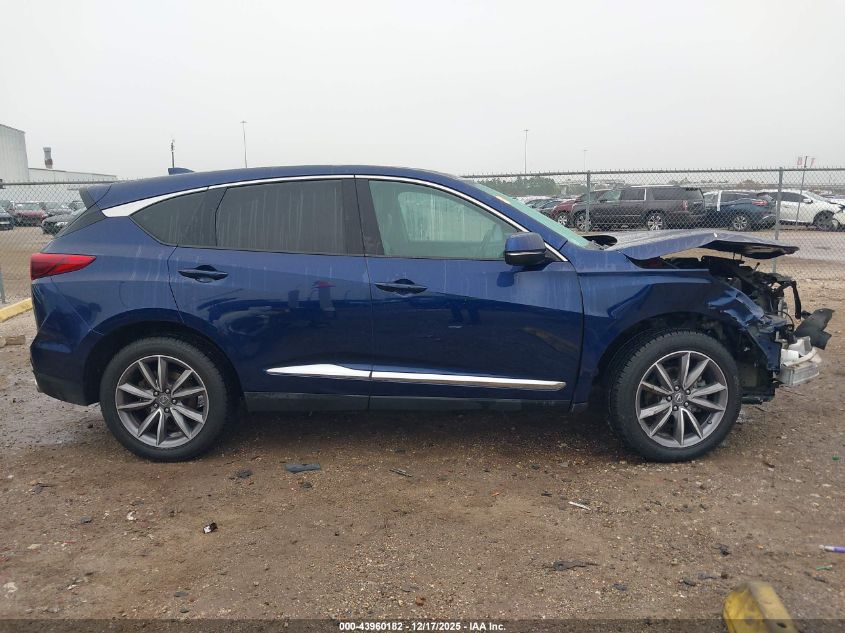 2019 Acura Rdx Technology Package VIN: 5J8TC2H53KL006636 Lot: 43960182