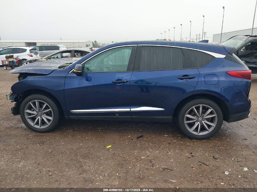 2019 Acura Rdx Technology Package VIN: 5J8TC2H53KL006636 Lot: 43960182