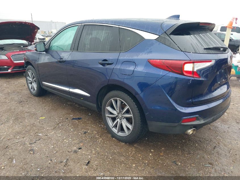 2019 Acura Rdx Technology Package VIN: 5J8TC2H53KL006636 Lot: 43960182