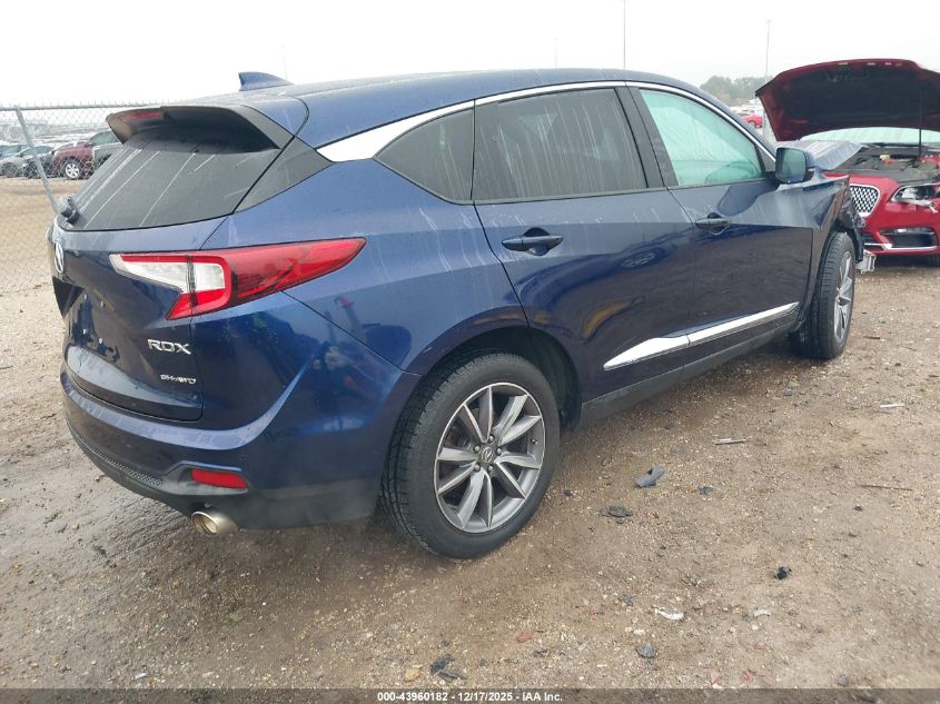 2019 Acura Rdx Technology Package VIN: 5J8TC2H53KL006636 Lot: 43960182