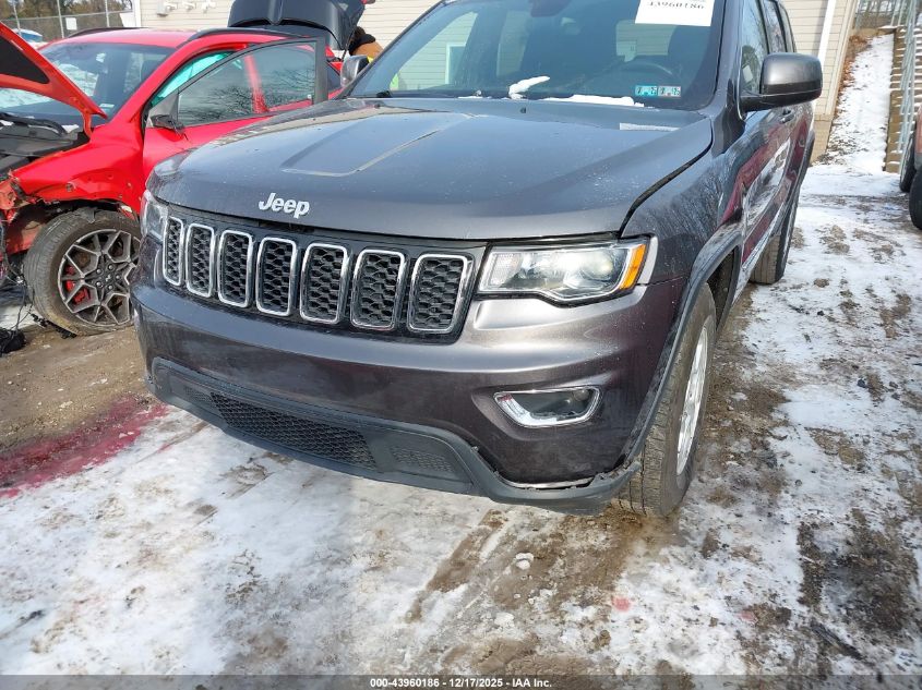 2017 Jeep Grand Cherokee Laredo 4X4 VIN: 1C4RJFAG9HC835219 Lot: 43960186