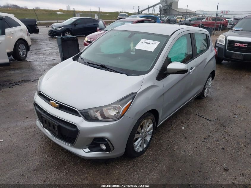 2017 Chevrolet Spark 1Lt Cvt VIN: KL8CD6SA9HC794543 Lot: 43960188