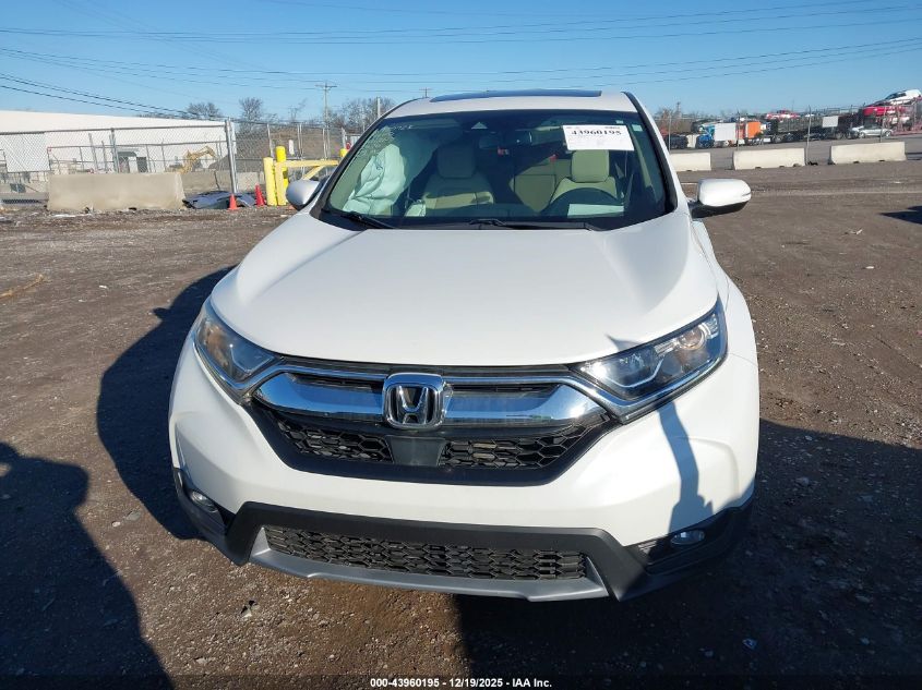 2019 Honda Cr-V Ex-L VIN: 7FARW2H81KE045176 Lot: 43960195