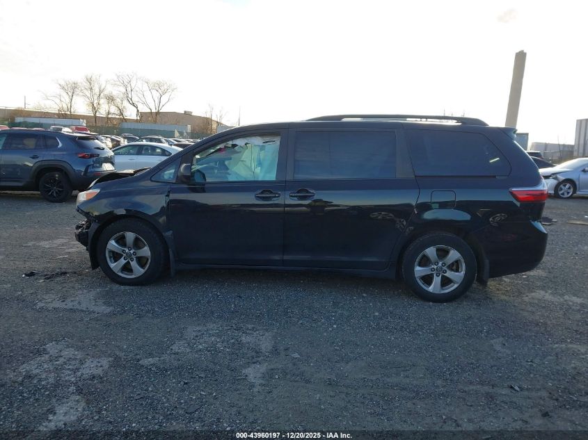 2018 Toyota Sienna Le 8 Passenger VIN: 5TDKZ3DC6JS916913 Lot: 43960197