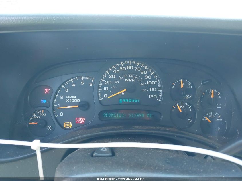 2004 Chevrolet Silverado 2500Hd Ls VIN: 1GCHK23U04F257797 Lot: 43960205