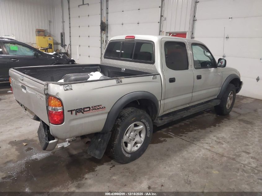 2003 Toyota Tacoma Prerunner V6 VIN: 5TEGN92N23Z242998 Lot: 43960209