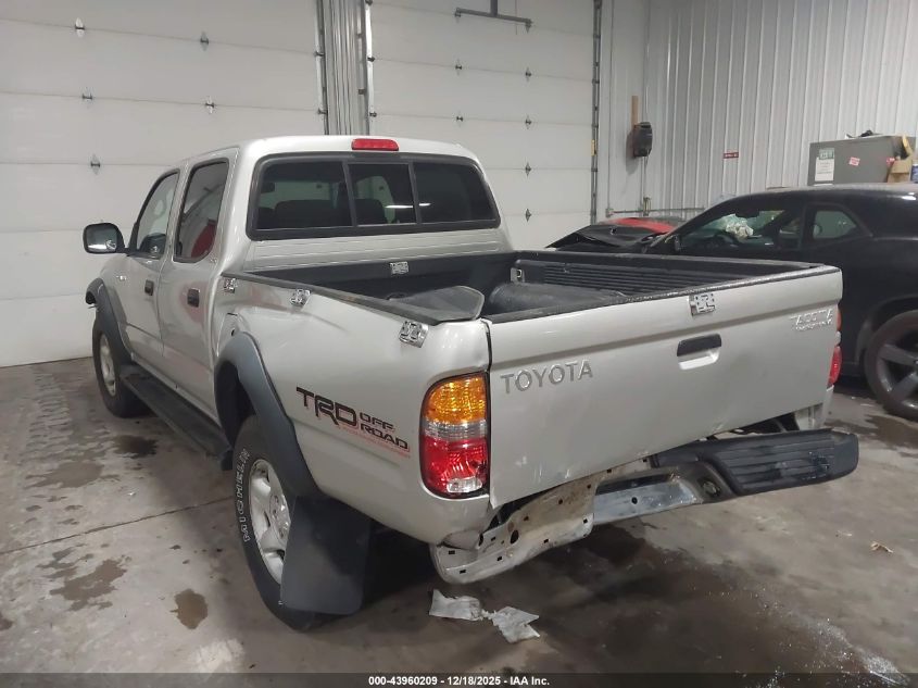 2003 Toyota Tacoma Prerunner V6 VIN: 5TEGN92N23Z242998 Lot: 43960209