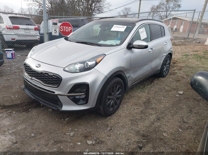 VIN KNDP63AC7L7687643 2020 KIA SPORTAGE S
