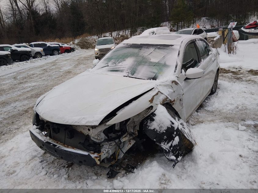 2012 Honda Accord 3.5 Ex-L VIN: 1HGCP3F84CA031226 Lot: 43960213