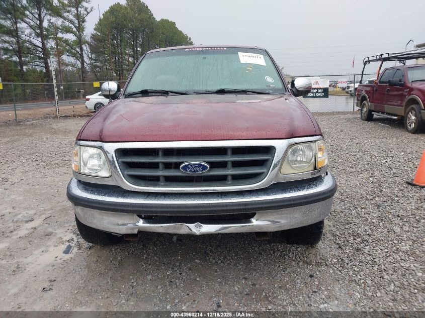 1998 Ford F-150 Lariat/Standard/Xl/Xlt VIN: 1FTZX1764WNA95404 Lot: 43960214