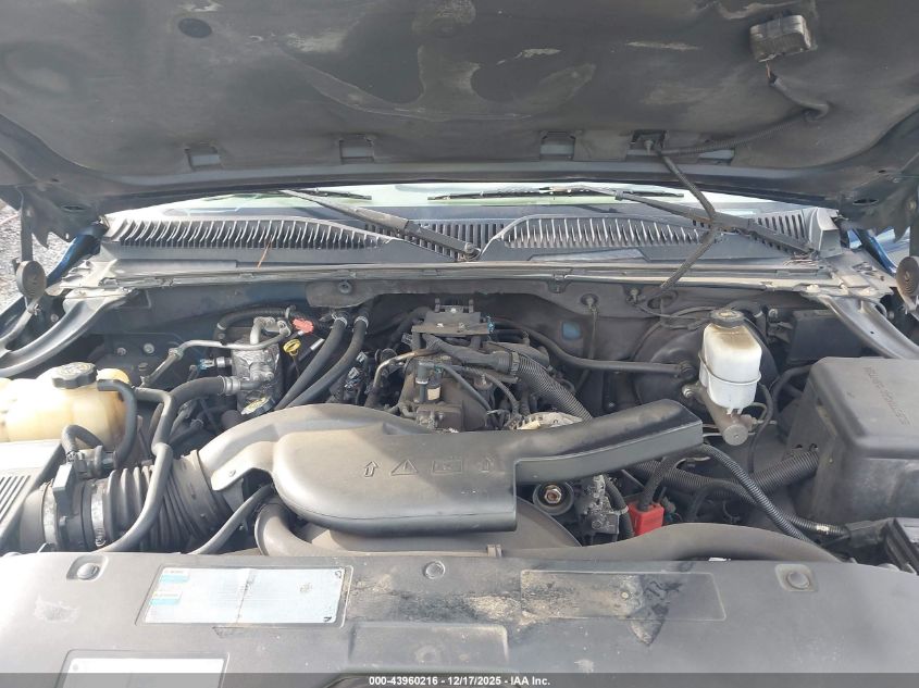 2002 Chevrolet Tahoe Ls VIN: 1GNEC13Z72R149587 Lot: 43960216