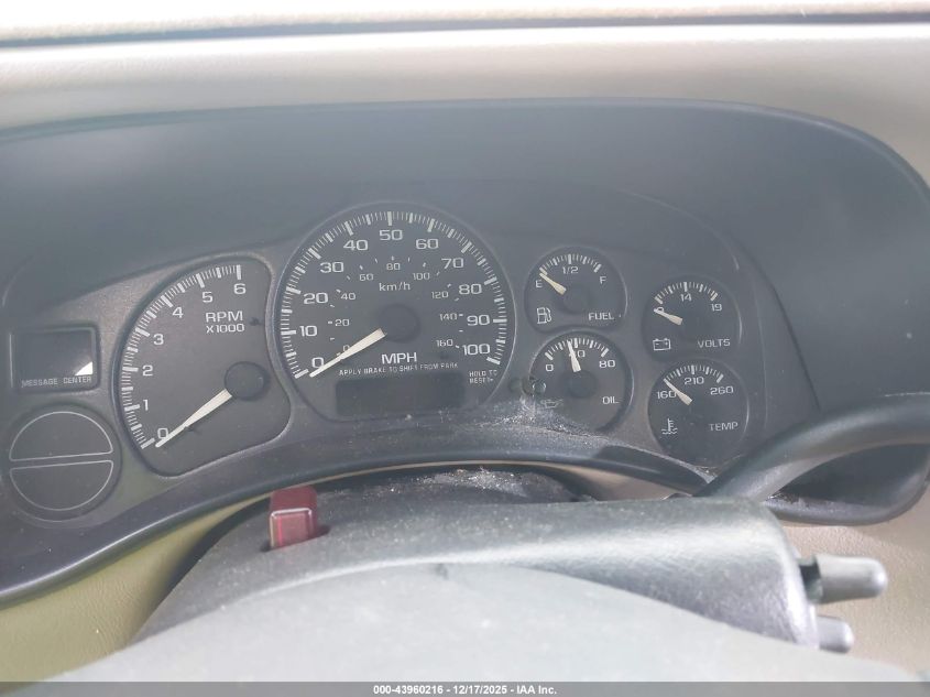 2002 Chevrolet Tahoe Ls VIN: 1GNEC13Z72R149587 Lot: 43960216