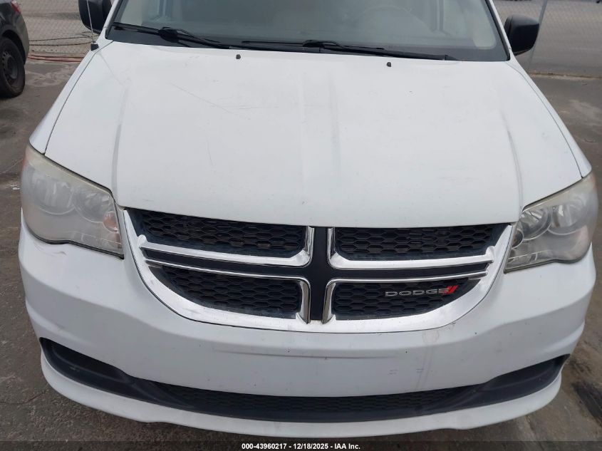 2015 Dodge Grand Caravan Se VIN: 2C4RDGBG4FR660975 Lot: 43960217