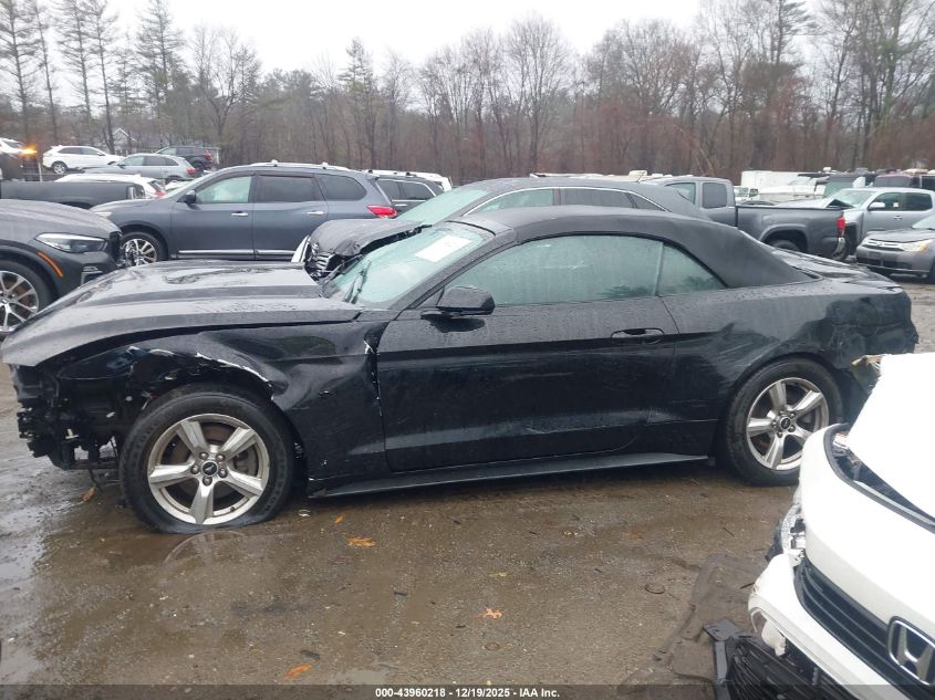 2015 Ford Mustang V6 VIN: 1FATP8EM1F5346112 Lot: 43960218