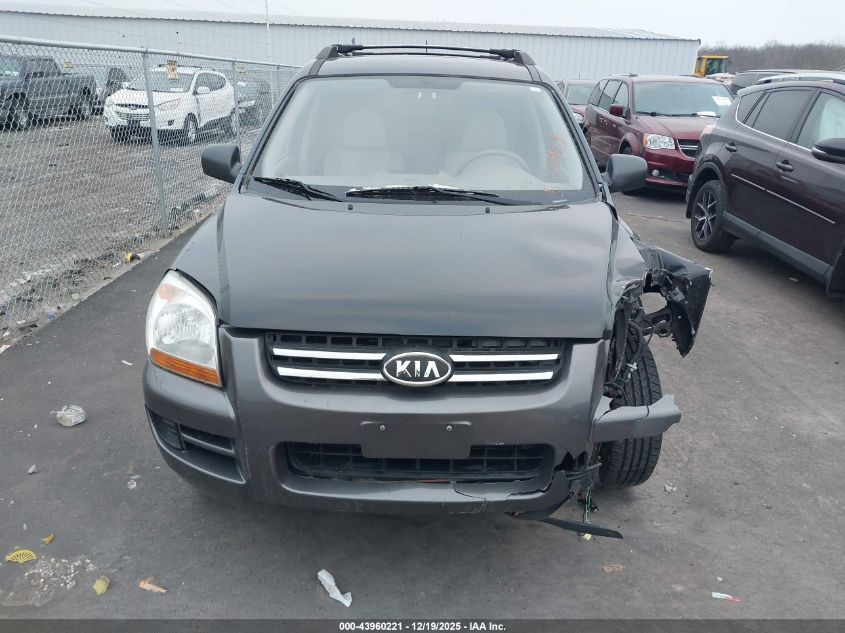 2008 Kia Sportage Lx VIN: KNDJF724187530928 Lot: 43960221