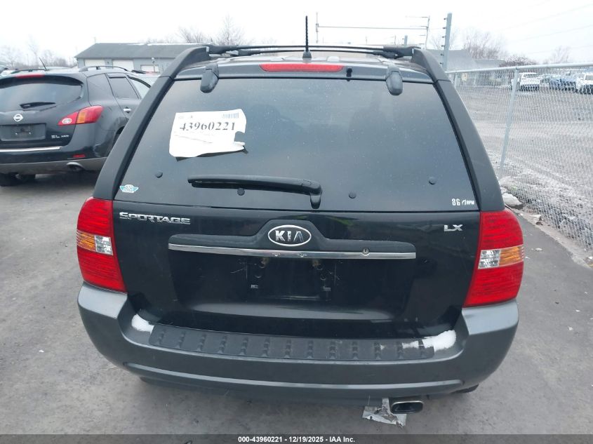 2008 Kia Sportage Lx VIN: KNDJF724187530928 Lot: 43960221