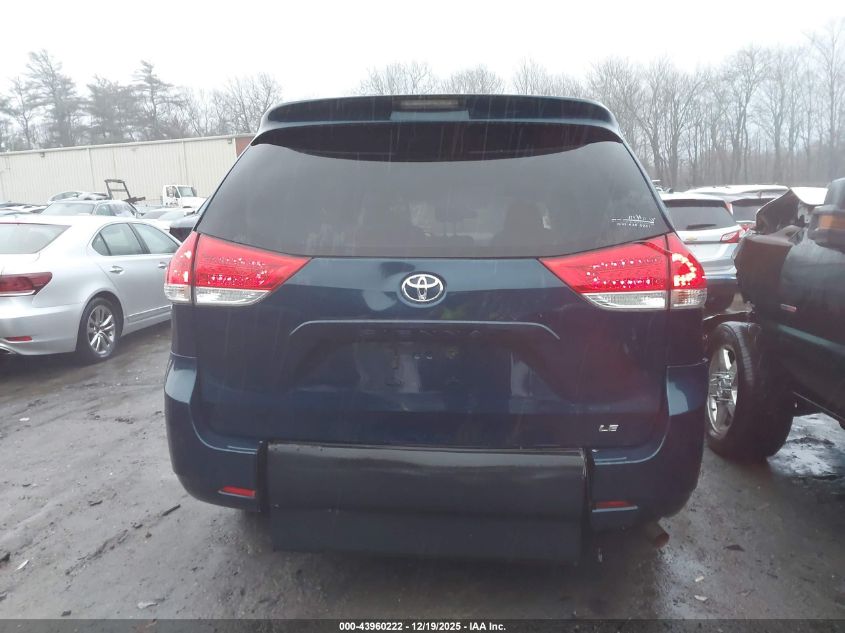 2011 Toyota Sienna Le V6 VIN: 5TDKK3DC0BS071594 Lot: 43960222